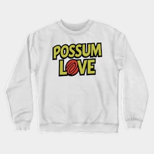 Possum Love Pop Art Crewneck Sweatshirt